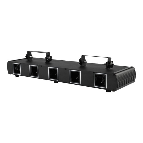 5 Lens RGBY DMX DJ Disco Party Light w/ Laser Stage Effect Lights Projector Beam - Picture 10 of 10