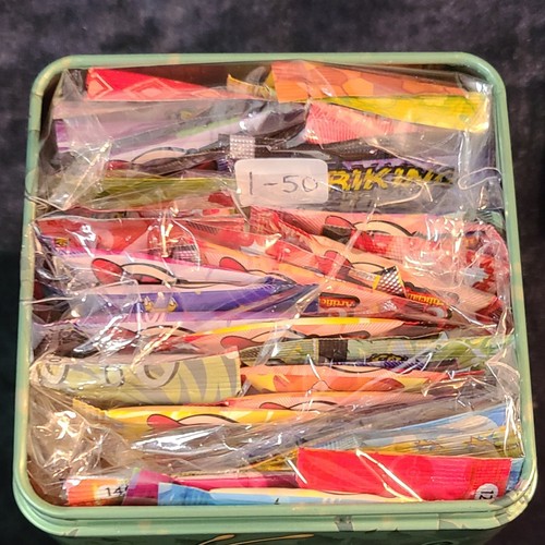 POKEMON TCG STACKING TIN STACK'EM HIGH w/ 151 STRIKING POPPING CANDY SET & COIN - Picture 7 of 13