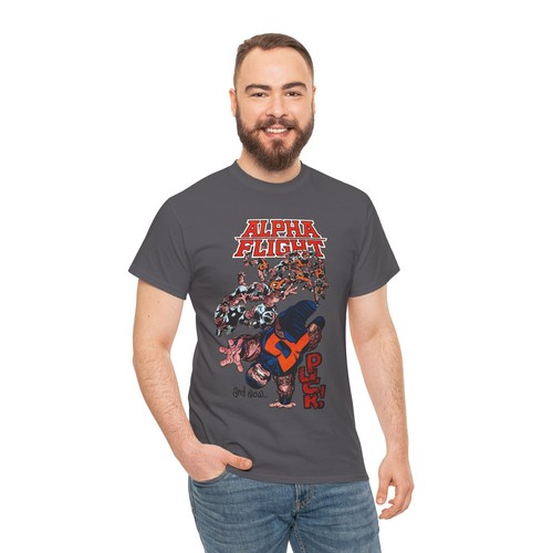 Puck T-Shirt - John Byrne Art - Alpha Flight - Marvel Comics - Canada Heroes - Picture 46 of 59