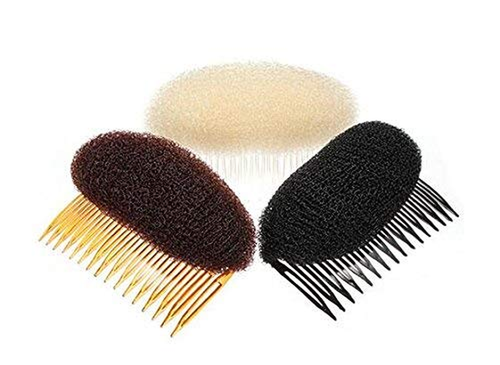 2Pcs Charming Bump It up Volume Inserts Hair Comb Do Beehive Hair Stick Bun Make - Picture 4 of 12