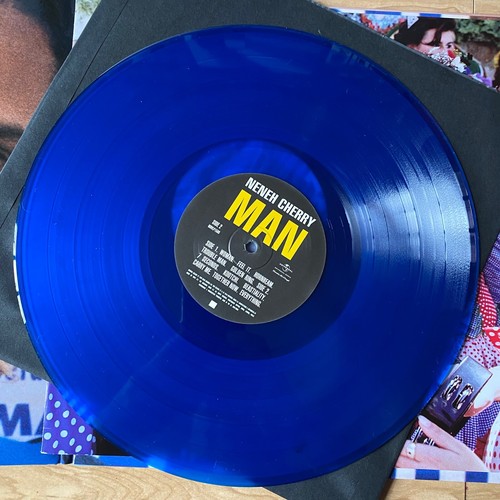 RARE Neneh Cherry “Man” Ltd Ed 180g Blue Vinyl LP NEW Music On Vinyl Unplayed - Picture 7 of 11