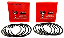 TWO SETS OF KOHLER CH23, CV23 PISTON RINGS, PART # 24-108-26-S, 1.2MM, NEW, USA