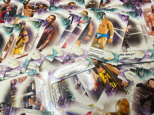WWE 57 cartas individuales WrestleMania, Smack Down, Raw - Imagen 4 de 4