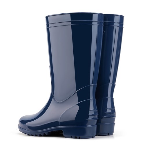 HISEA Men Rain Boots Waterproof Anti-Slip Fishing Garden Farm Outdoor Work Boots - Picture 51 of 66