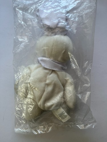 Muñeca de peluche vintage 1997 PILLSBURY DOUGHBOY Beanie Bean Bag con etiquetas - Imagen 2 de 4