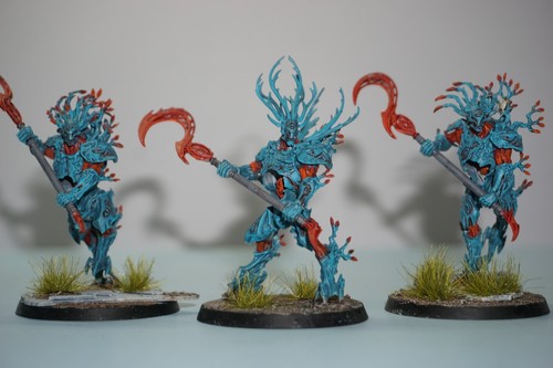 Warhammer Age of Sigmar Kurnoth Hunters x 3 - Painted - Picture 1 of 7