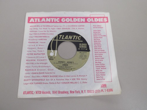 ABBA - Waterloo / Honey, Honey - Atlantic Records OS-13177 - VG+ - Picture 2 of 4