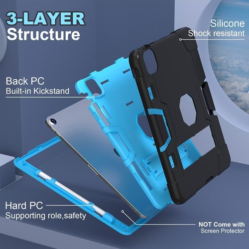 Funda protectora de goma resistente a prueba de golpes para iPad Air 13 pulgadas M2 2024-2025 - Imagen 86 de 105