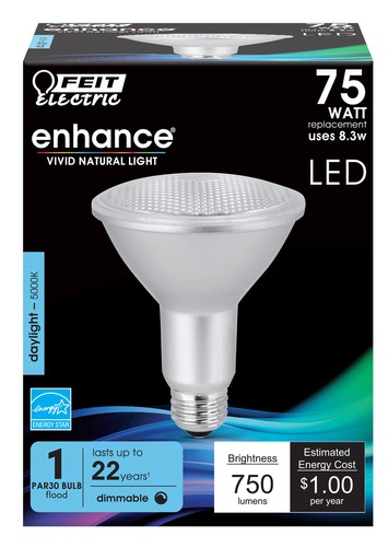 Feit Electric PAR30LDM/950CA 120V 8.3W 5000K 750 Lumens PAR30 LED Light Bulb - Picture 4 of 4