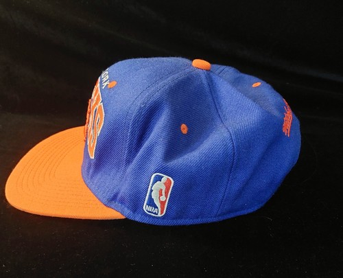 Original Mitchell & Ness New York Knicks NBA Snapback Gorra Sombrero Unisex Adultos - Imagen 2 de 8