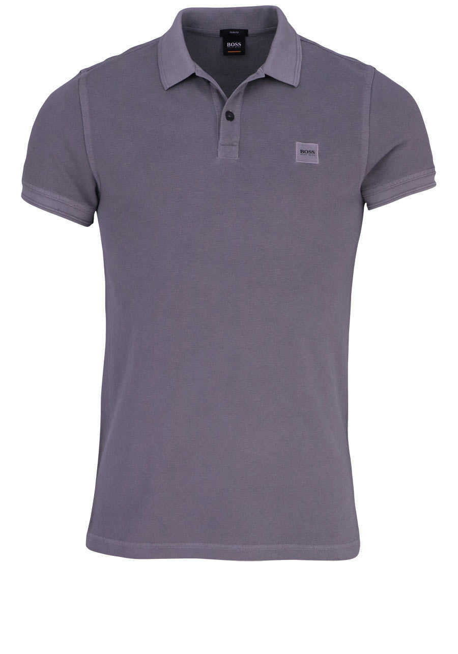 MAGLIA POLO BOSS prime Manica Corta Pizzo Collo Pique Grigio-Tg. S, L, XL, XXL, XXXL MAGLIA POLO BOSS prime Manica Corta Pizzo Collo Pique Grigio-Tg. S, L, XL, XXL, XXXL