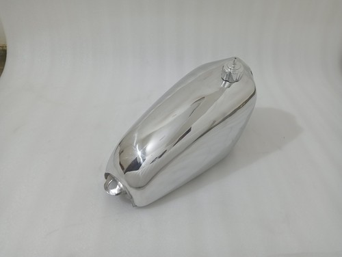 Honda CR250M CR 250M 1973 Elsinore Aluminium Polish Petrol Fuel Tank +Cap +Tap - Picture 6 of 24