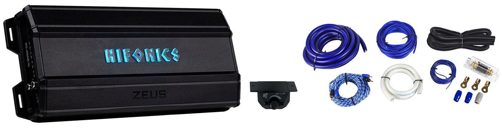 Автомобильный аудиоусилитель Hifonics ZD-25501D мощностью 2550 Вт 1 Ом Класс D Комплект усилителей