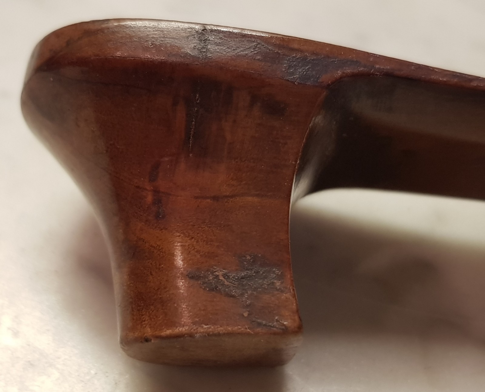 scarpetta legno d'ulivo Sorrento XIXs lunga 19 cm Okazja, okazja