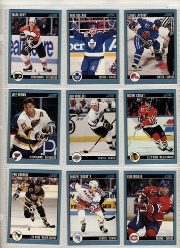 Score 1992-93 Canadian Bilingual  Upick from list (1-261) - Picture 424 of 495