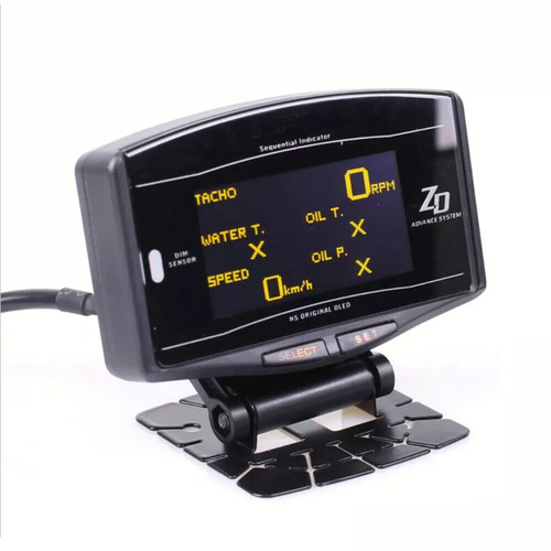 OLED Advance ZD 10 in 1 Auto Gauge Digital Tachometer Full Package Sensor Kits - Picture 7 of 15