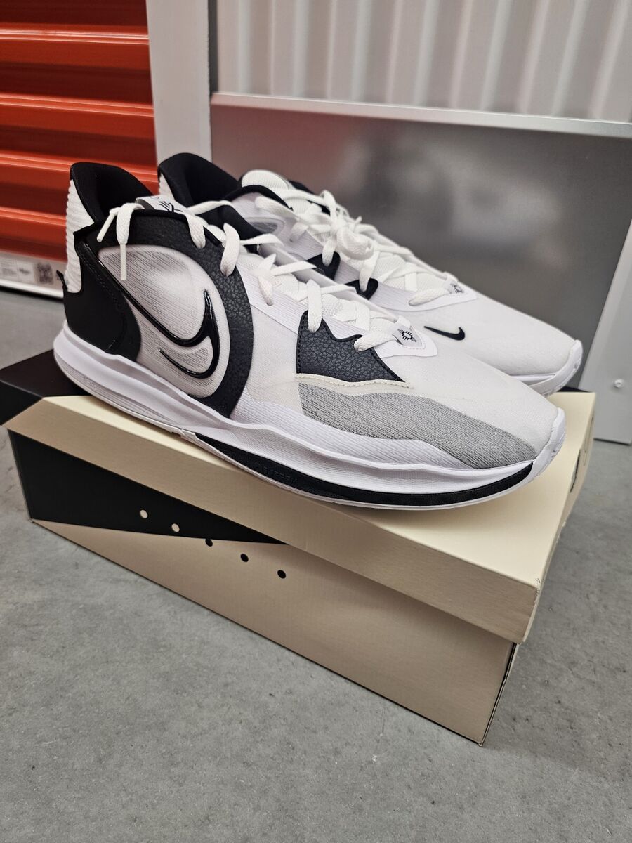 Nike Kyrie 5 Low TB Promo White Black DX6651 100 Men s Sz 17 NBA Basketball Shoe eBay