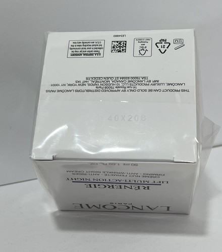 Lancome Renergie Multiaction Anti Wrinkle Night Cream 1.69oz New In Box - Picture 6 of 6