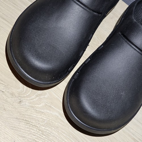 Oofos OoCloog Men's Size 10 Slide Clogs Sandals Closed Toe Black Recovery Shoes - Picture 8 of 11