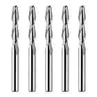 SpeTool W04031 SC Spiral Plunge, 1/8D, 2-Flute, Up-Cut Router Bit, 5-Pack