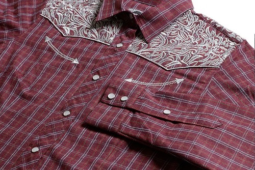 Damenbluse Westernbluse Country Cowgirl Western Stars & Stripes »CORA« - Bild 3 von 3