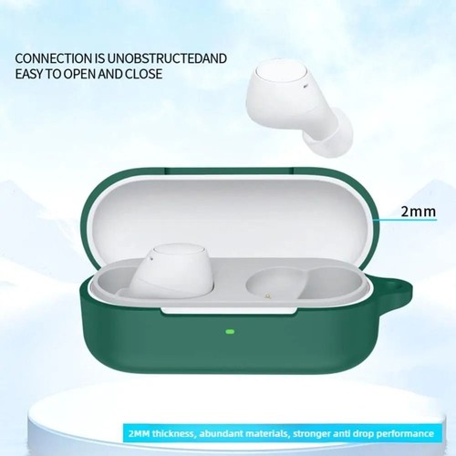 Shockproof Protector Silicone Cover Shell for Sony WF-C510 - Photo 9 sur 14