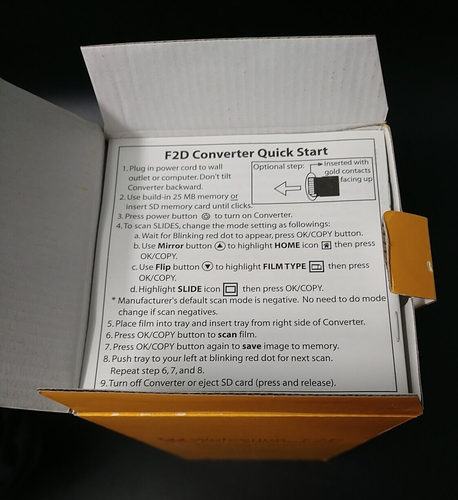 Wolverine F2D 35MM Slides & Negatives Film To Digital Image Converter. Brand New - Picture 5 of 6