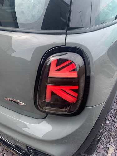 MINI F56 Rücklichteinfassungen schwarz Ersatz Clip auf Blende One Cooper S JCW - Bild 2 von 5