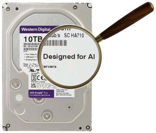 FESTPLATTE WD PURPLE PRO WD101PURP 10TB SATA III 7200/min 6Gbps 256MB 3.5" Zoll - Bild 4 von 9