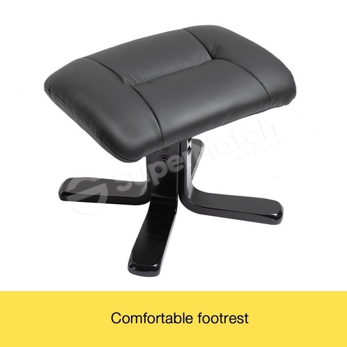 Home Office PU Leather Recliner Chair Armchair Lounge Sofa Ottoman w/Footrest AU - Picture 9 of 12