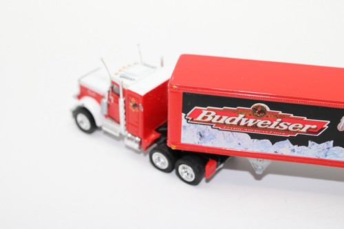 MATCHBOX COLLECTIBLES 1:72 DYM36670 PETERBILT SEMI TRAILER BUDWEISER GEBRAUCHT IN BOX - Bild 6 von 21