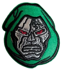 Doctor Doom 3.5" Embroidered Iron On Patch