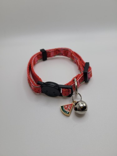 Adorable Cat Collars. Fruit themed. Multicolored. Fits 7.5" to 12". NEW - Picture 21 of 49