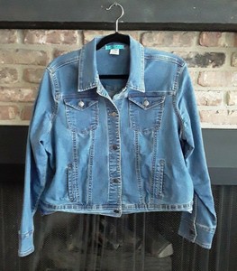 long denim jacket ebay