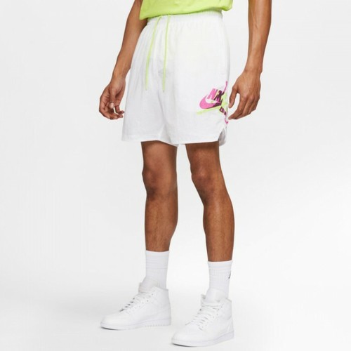 N JORDAN NIKE AIR JUMPMAN SHORTS WHITE BASKETBALL POOL SWIM CASUAL SUMMER SHORTS - Picture 8 of 10