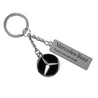 "Mercedes-Benz Original SchlüSselanhäNger \"Schwarz/Silber\" Neu Ovp"