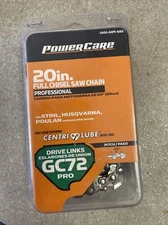 POWERCARE  20IN FULL CHISEL SAW CHAIN PROFESSIONAL GC72PRO  NEW IN PACK