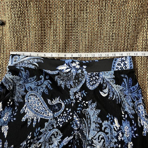 Lane Bryant Blue Wide Leg Pants size 14 / 16 - Picture 8 of 9