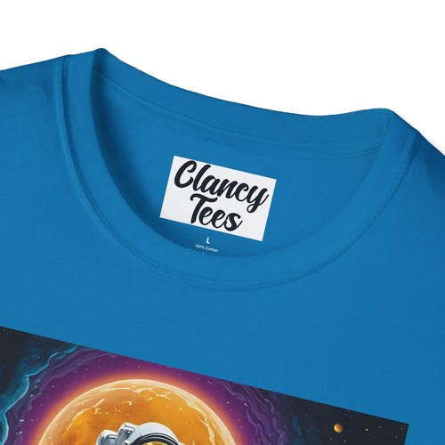 Cosmic Basketball Astronaut T Shirt – Space Sport Fantasy Galaxy Tee - Picture 48 of 61