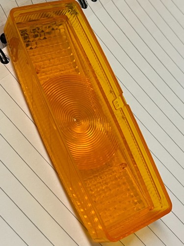Fits Hella side repeater indicator lense orange 0086 02378 E22 - Bild 4 von 5