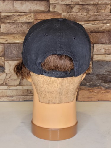 Vintage DKNY Rubberized Logo Snapback Hat Made in USA - Picture 4 of 7