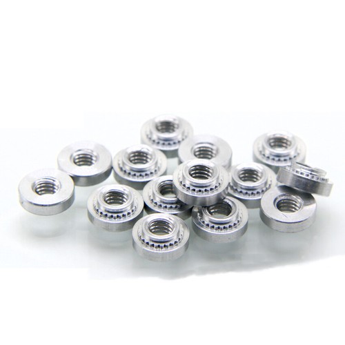 Aluminium Pressure Riveting Nuts Self-Clinching Nuts Round Nuts M2.5 M3 M4 M5 M6 - Picture 7 of 12
