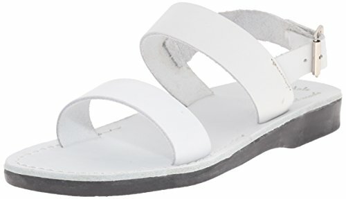 Jérusalem Sandals femmes Plat Sandales blanc Taille 10 US 41.5 EU Jérusalem Sandals femmes Plat Sandales blanc Taille 10 US 41.5 EU