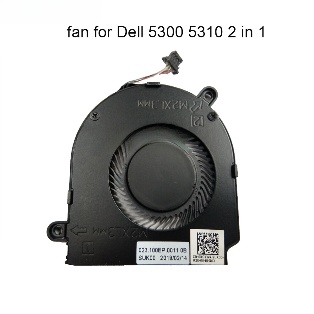 1Pcs Dell Latitude 13 5300 5310 Fan 2-in-1 DELL 0KC1WR SUNON