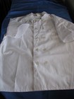 Next Day Gourmet Chef Coat Short Sleeve White Cotton Polyester Xl, New, Opened