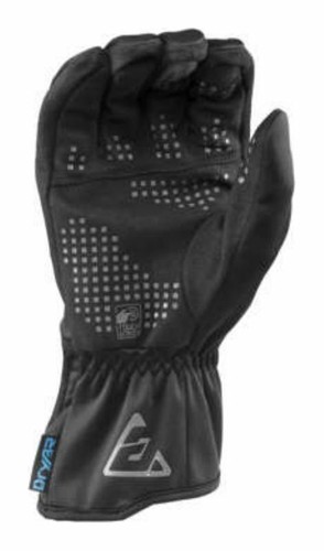 ANSWER WINDBREAKER GLOVES MOTOCROSS MX BIKE ADULT mtb enduro BLACK WATERPROOF - Picture 2 of 3
