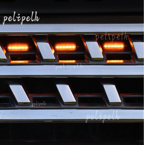 Lámpara de rejilla 1X de malla delantera superior delantera para Mitsubishi Pajero Montero 14-19 - Imagen 3 de 11