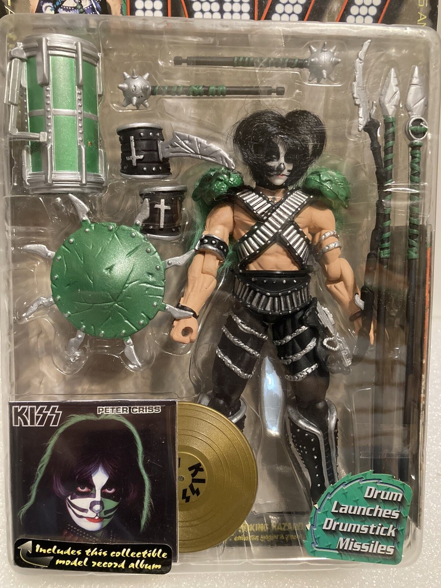 KISS Ultra-Action Figuresアクションフィギュア KISS ULTRA ACTION FIGURES 4 PC SET WITH ACCESSORIES