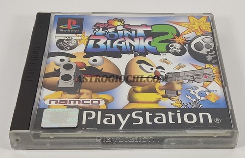 SONY PLAYSTATION POINT BLANK 2 PAL VINTAGE 196 BUONO IN BOX - Picture 6 of 8