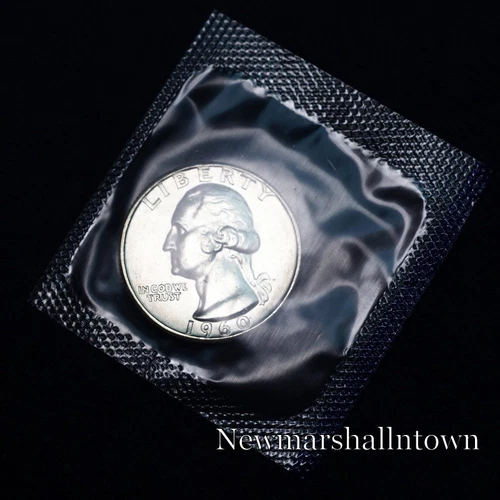 1960 P  Washington Silver Quarter ~ Choice Uncirculated from Original Mint Set